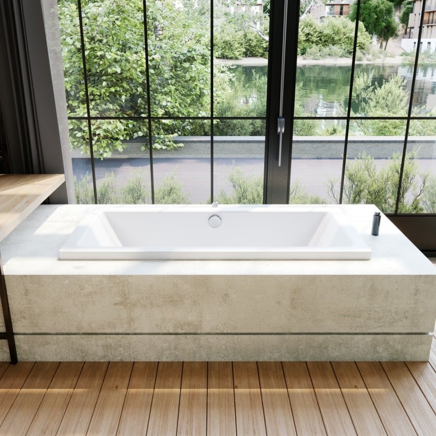 Immagine di Kaldewei CONODUO vasca rettangolare L.170 P.75 cm, in acciaio smaltato, colore bianco alpino 235000010001