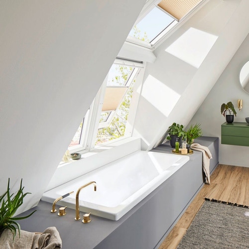 Immagine di Kaldewei CONODUO vasca rettangolare L.170 P.75 cm, in acciaio smaltato, colore bianco alpino 235000010001