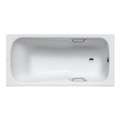 Immagine di Kaldewei DYNA SET STAR vasca rettangolare L.170 P.75 cm, con predisposizione per montaggio maniglie, in acciaio smaltato, colore bianco alpino 226200010001
