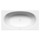 Kaldewei ELLIPSO DUO vasca rettangolare L.190 P.100 cm, colore bianco alpino 286000010001