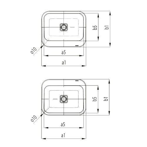Immagine di Kaldewei MEISTERSTÜCK EMERSO lavabo a colonna da centro stanza L.52 P.42 cm, colore bianco alpino 904806023001