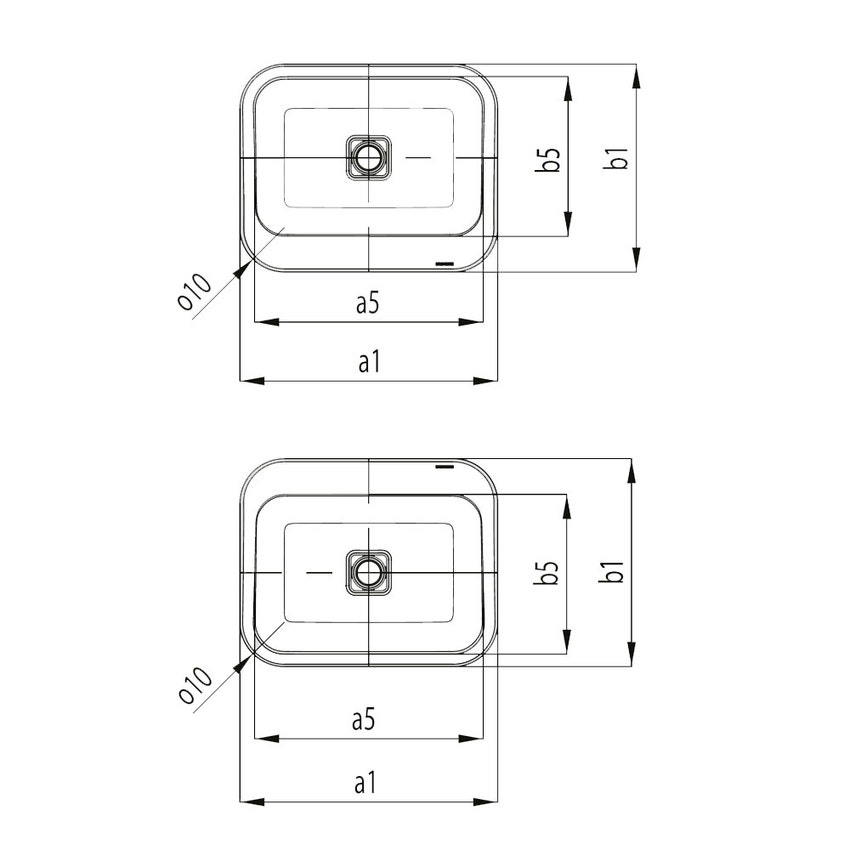 Immagine di Kaldewei MEISTERSTÜCK EMERSO lavabo a colonna da centro stanza L.52 P.42 cm, colore bianco alpino 904806023001
