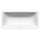 Kaldewei INCAVA vasca rettangolare L.170 P.75 cm, in acciaio smaltato, colore bianco alpino 217200010001