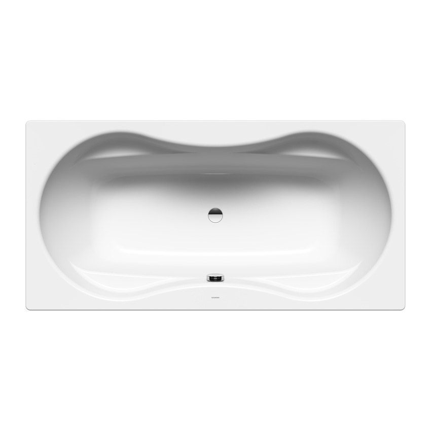 Immagine di Kaldewei MEGA DUO vasca rettangolare L.180 P.90 cm, in acciaio smaltato, colore bianco alpino 223400010001