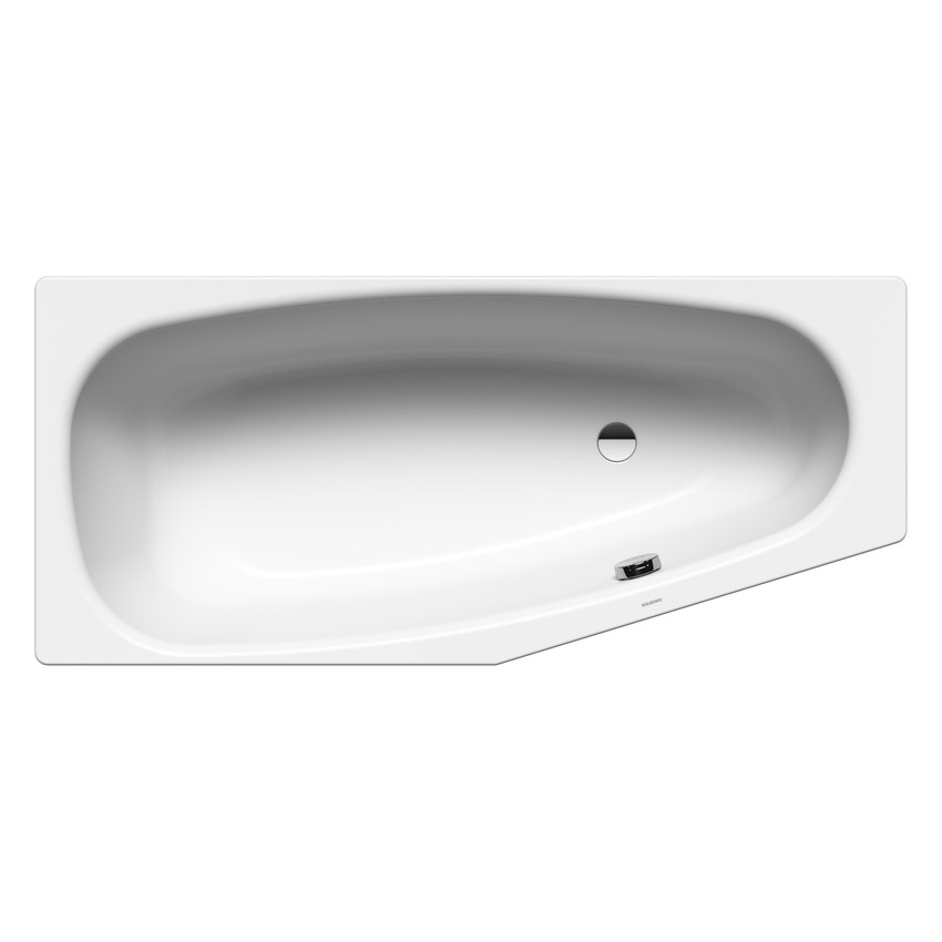 Immagine di Kaldewei MINI STAR DESTRA vasca L.157 P.70 cm, in acciaio smaltato, con predisposizione per montaggio maniglie, colore bianco alpino 224500010001