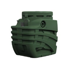 Immagine di Dab Pumps FEKABOX 200 Stazione automatica di raccolta e sollevamento acque reflue domestiche da impianti al di sotto della rete fognaria, capacità 200 litri, predisposta per una pompa (non inclusa) 60162080