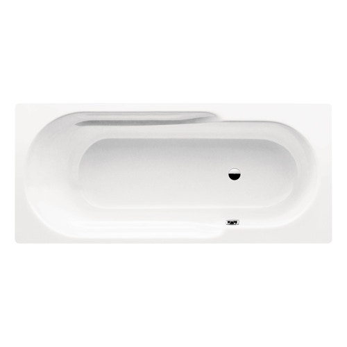 Immagine di Kaldewei RONDO vasca rettangolare L.170 P.75 cm, in acciaio smaltato, colore bianco alpino 221500010001