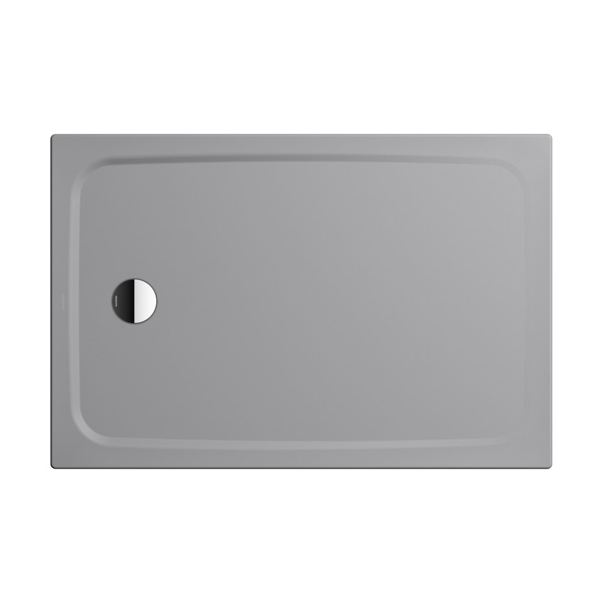 Immagine di Kaldewei CAYONOPLAN piatto doccia rettangolare L.140 P.80 cm, in acciaio smaltato, colore cool grey 362600010663