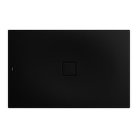 Immagine di Kaldewei CONOFLAT piatto doccia rettangolare L.150 P.100 cm, con Secure Plus, colore nero finitura opaco 467300010676