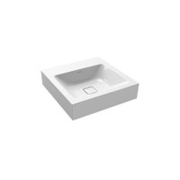 Immagine di Kaldewei CONO lavabo da appoggio 50 cm, senza foro e troppopieno, colore bianco alpino 908406003001