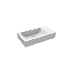 Immagine di Kaldewei CONO lavabo da appoggio 55 cm, senza foro e troppopieno, colore bianco alpino 908106003001