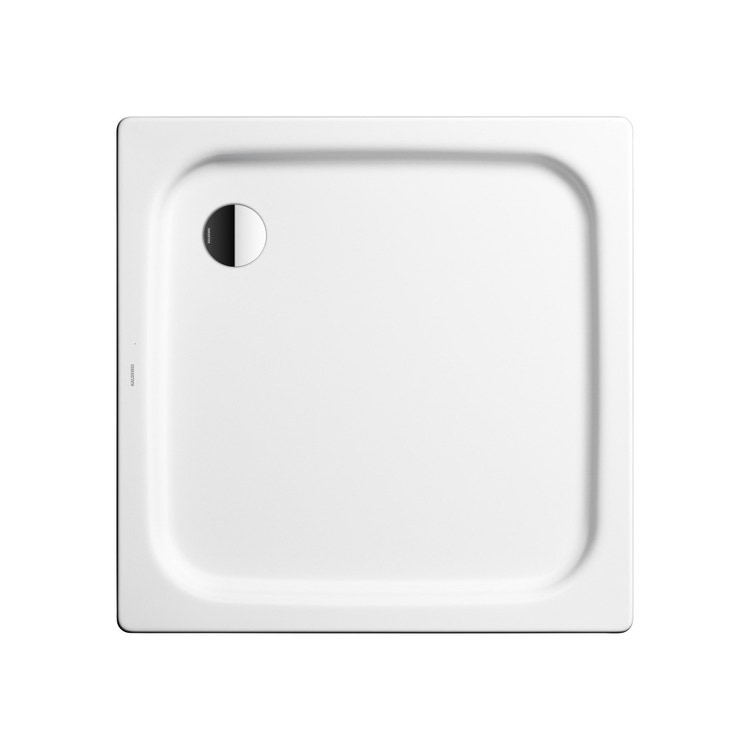 Kaldewei DUSCHPLAN piatto doccia quadrato 80 cm, con supporto in polistirolo, colore bianco alpino 440548040001