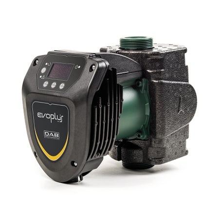 Immagine di Dab Pumps EVOPLUS SMALL 40/180 M Circolatore elettronico a rotore bagnato per piccoli impianti ad uso abitativo e commerciale, versione singola con bocche filettate da 1” 1/2, portata max 5.4 m³/h - prevalenza max 4.2 m 60150938