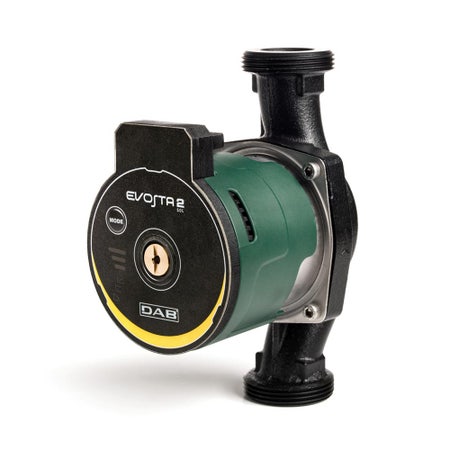 Immagine di Dab Pumps EVOSTA 2 20-75/130 SOL (1/2") Circolatore elettronico a rotore bagnato per ricircolo acqua in impianti di riscaldamento solari domestici e residenziali, bocche filettate DN15 (G 1”), portata max 4 m³/h - prevalenza max 7.5 m 60188450