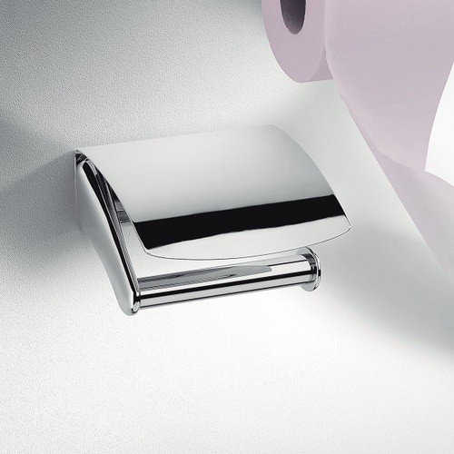 Immagine di Colombo Design LAND porta rotolo coperto, finitura cromo  B28910CR