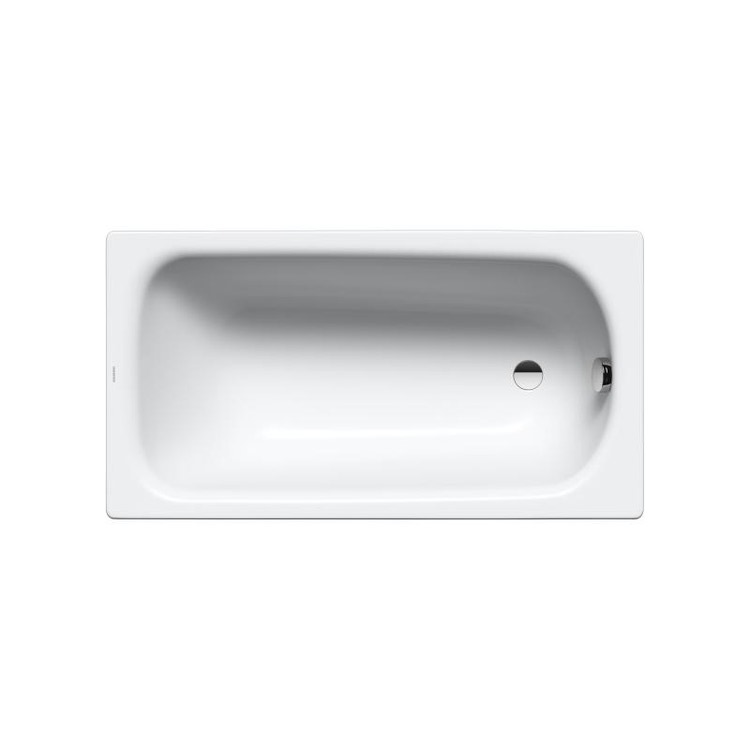 Immagine di Kaldewei SANIFORM PLUS vasca rettangolare L.160 P.75 cm, in acciaio smaltato, colore bianco alpino 113800010001