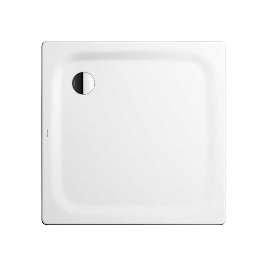 Immagine di Kaldewei SUPERPLAN piatto doccia quadrato 120 cm, con supporto in polistirolo, in acciaio smaltato, colore bianco alpino 447148040001