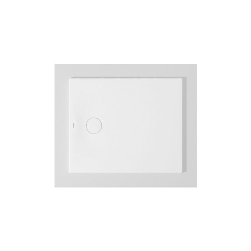 Immagine di Duravit TEMPANO piatto doccia filo pavimento rettangolare L.90 P.75 cm, con foglio impermeabile premontato e Antislip, colore bianco finitura lucido 720191000000001