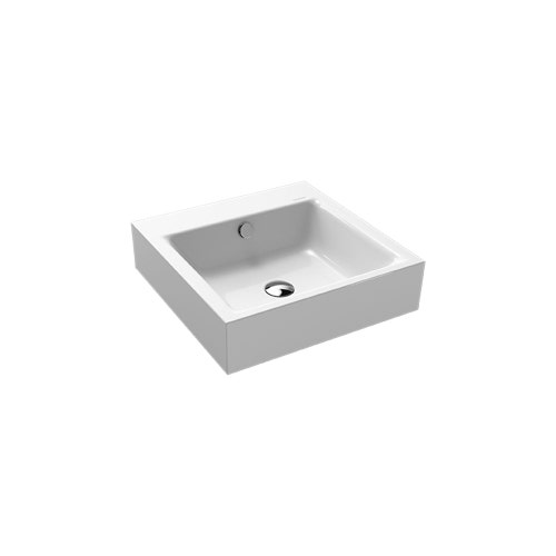 Immagine di Kaldewei PURO lavabo da parete 46 cm, 3 fori, con troppopieno, colore bianco alpino 901306033001