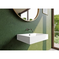 Immagine di Kaldewei PURO lavabo da parete L.60 P.46 cm, senza foro, con troppopieno, colore bianco alpino 901406003001