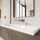 Kaldewei PURO lavabo da parete L.120 P.46 cm, senza foro, con troppopieno, colore bianco alpino 906806003001