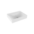 Immagine di Kaldewei SILENIO lavabo da parete L.60 P.46 cm, senza foro e troppopieno, colore bianco alpino 904306303001