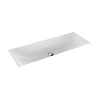Immagine di Kaldewei SILENIO lavabo da sottopiano L.93.4 P.39.1 cm, senza foro, senza troppopieno, colore bianco alpino 906106313001