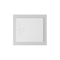Immagine di Duravit TEMPANO piatto doccia filo pavimento rettangolare L.90 P.80 cm, con foglio impermeabile premontato e Antislip, colore bianco finitura lucido 720192000000001