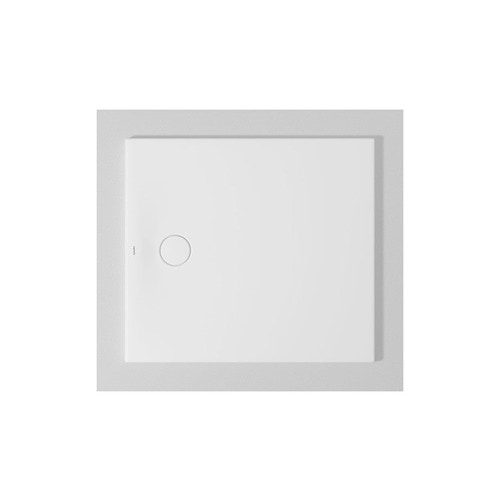 Immagine di Duravit TEMPANO piatto doccia filo pavimento rettangolare L.100 P.90 cm, con foglio impermeabile premontato e Antislip, colore bianco finitura lucido 720195000000001
