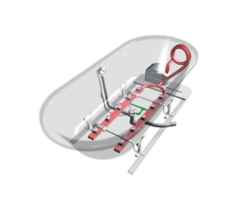 Immagine di Kaldewei VIVO VITA sistema idromassaggio ad aria VIVOVITA