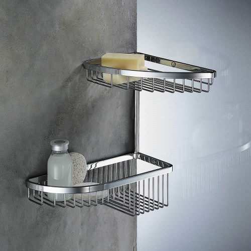 Immagine di Colombo Design Angolare doppio, finitura cromo B96070CR