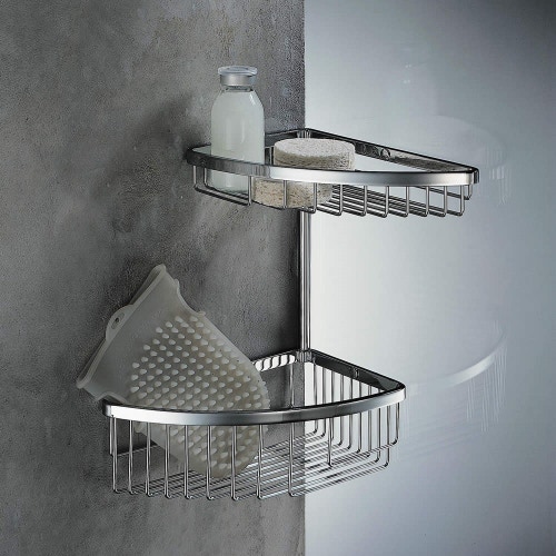 Immagine di Colombo Design Angolare doppio, finitura cromo B96090CR