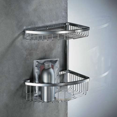 Immagine di Colombo Design Angolare doppio, finitura cromo B96120CR