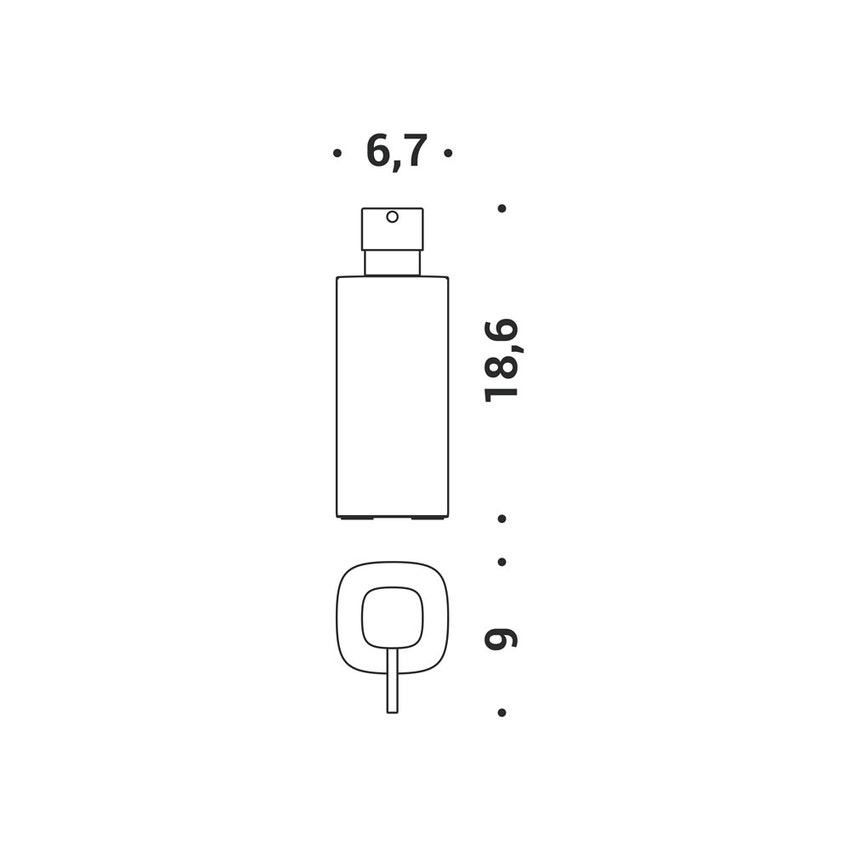 Immagine di Colombo Design TRENTA MOOD set d'appoggio con portasapone, dispenser sapone e porta bicchiere, colore claret violet SETRM004