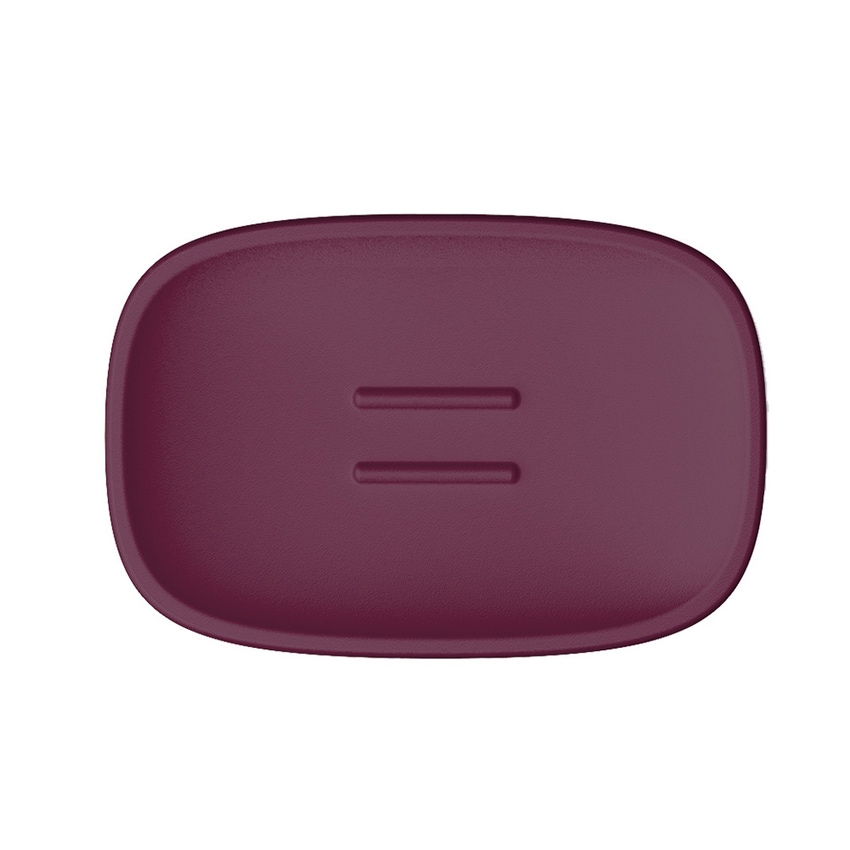 Immagine di Colombo Design TRENTA MOOD porta sapone d'appoggio, colore claret violet B30400C10