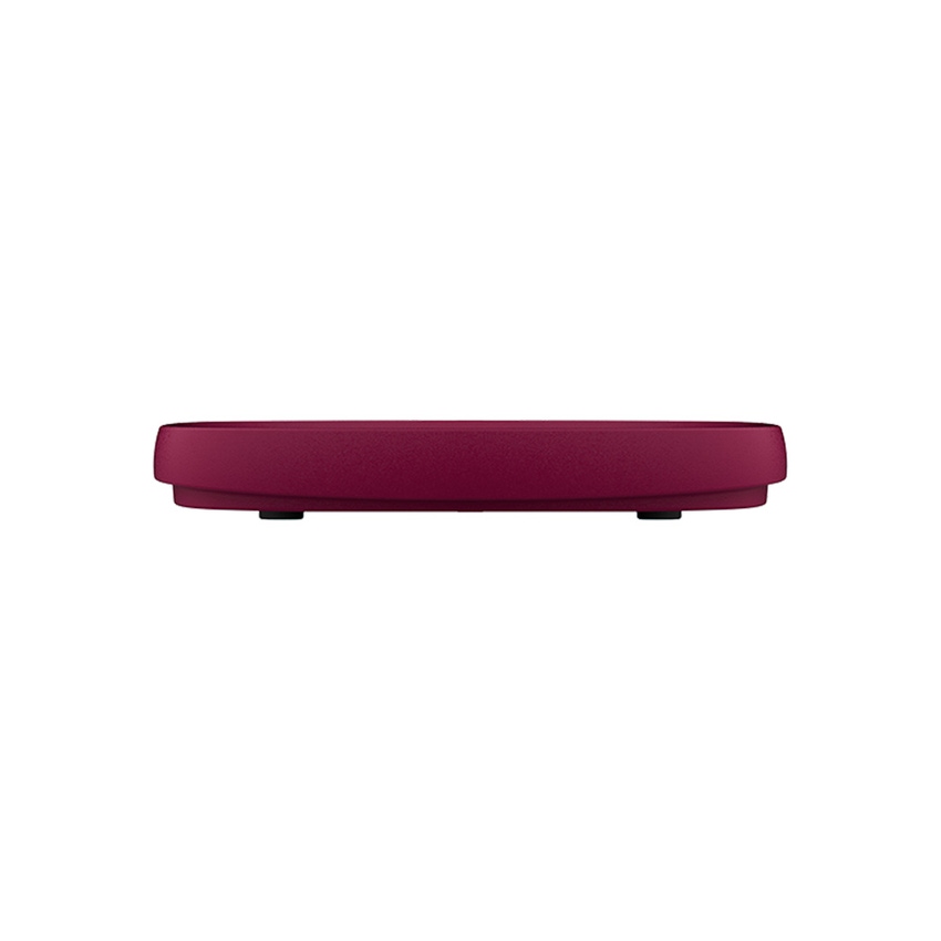 Immagine di Colombo Design TRENTA MOOD set d'appoggio con portasapone, dispenser sapone e porta bicchiere, colore claret violet SETRM004