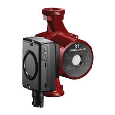 Immagine di Grundfos UPS2 25-80 180 Circolatore a rotore bagnato per impianti di riscaldamento domestici, bocche filettate G 1" 1/2, prevalenza max 8 m 98707853