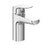 Immagine di Ceramica Dolomite BASE set rubinetteria con miscelatore lavabo con scarico, miscelatore bidet con scarico, miscelatore monocomando ad incasso per vasca e doccia e corpo incasso incluso, finitura cromo SETBA002