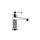 Gessi VENTI20 miscelatore lavabo H.17 cm, con scarico e flessibili di collegamento, finitura cromo 65001#031
