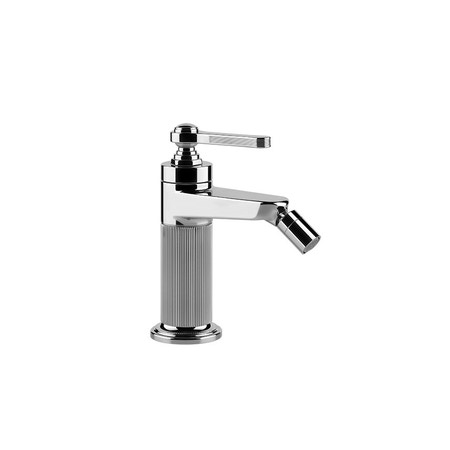 Immagine di Gessi VENTI20 miscelatore bidet con scarico e flessibili di collegamento, finitura cromo 65007#031