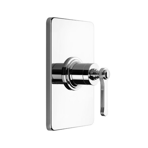 Immagine di Gessi VENTI20 miscelatore doccia a parete, 1 via, senza corpo incasso, finitura cromo 65061#031