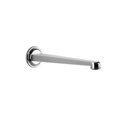 Immagine di Gessi VENTI20 bocca lavabo a parete P.26 cm, finitura cromo 65101#031