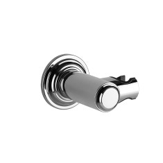 Immagine di Gessi VENTI20 supporto duplex orientabile per doccetta, finitura cromo 65160#031