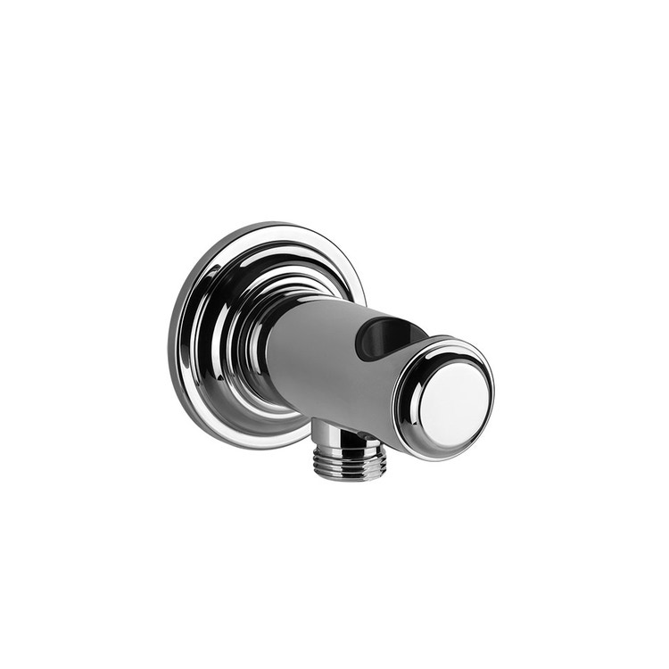 Immagine di Gessi VENTI20 presa acqua con supporto doccetta, finitura cromo 65161#031