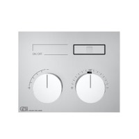 Immagine di Gessi HI-FI COMPACT miscelatore termostatico a una funzione, con pulsanti on-off, finitura cromo 63002#031