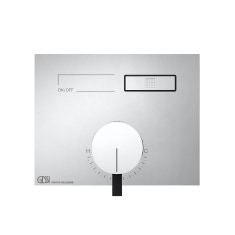 Immagine di Gessi HI-FI MIXER miscelatore monocomando a una funzione, con pulsanti on-off, senza corpo incasso, finitura cromo 63061#031