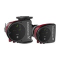 Immagine di Grundfos MAGNA1 D 32-60 F Circolatore elettronico a rotore bagnato ad alta efficienza per impianti di riscaldamento e condizionamento, versione gemellare con bocche flangiate DN 32, prevalenza max 6 m 99221273