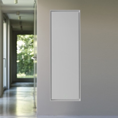 Immagine di Irsap FACE ZERO AIR radiatore raso muro H.180 L.50 P.7.5 cm, pannello radiante e cornice, colore bianco FCVE050B01IRANI001