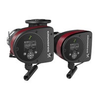Immagine di Grundfos MAGNA3 D 32-100 F Circolatore elettronico a rotore bagnato intelligente ad alta efficienza per impianti di riscaldamento e condizionamento, versione gemellare con bocche flangiate DN 32, prevalenza max 10 m 97924453