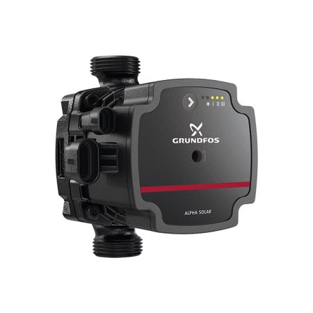 Immagine di Grundfos ALPHA SOLAR 15-75 130 Circolatore a rotore bagnato per impianti termici ad energia solare, bocche filettate G 1", prevalenza max 7.5 m 98989298